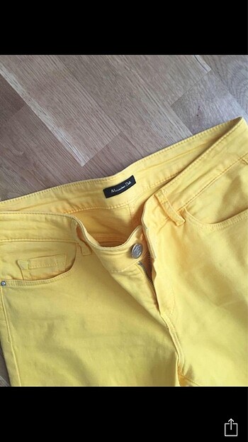 38 Beden sarı Renk Massimo Duttepe pantolon