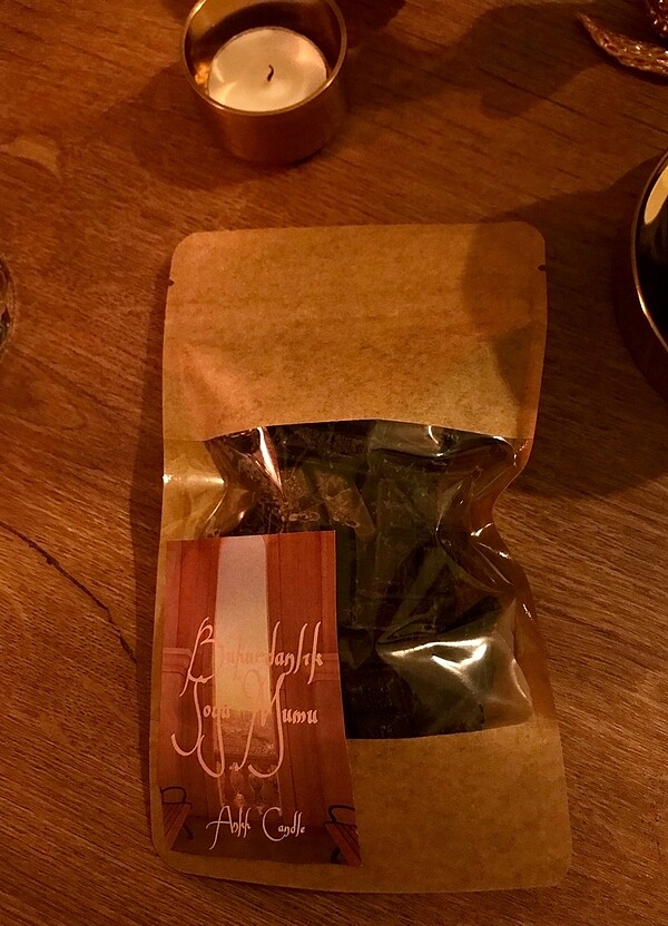 Çikolata Buhurdanlık Soya Mumu - Görsel 2