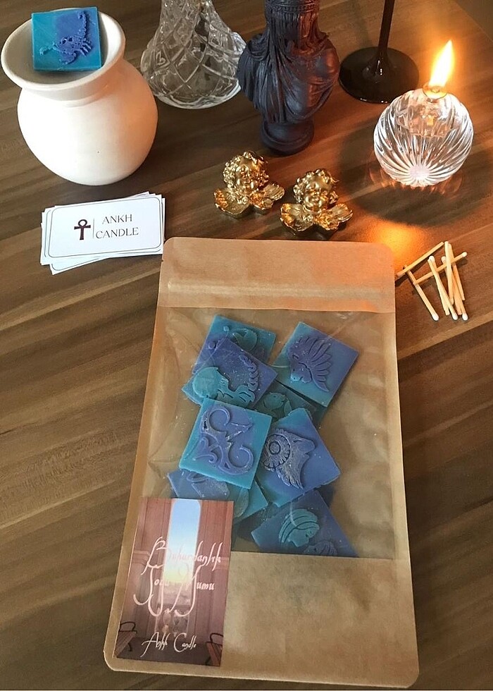 Burç Buhurdanlık Soya Mumu - Görsel 2