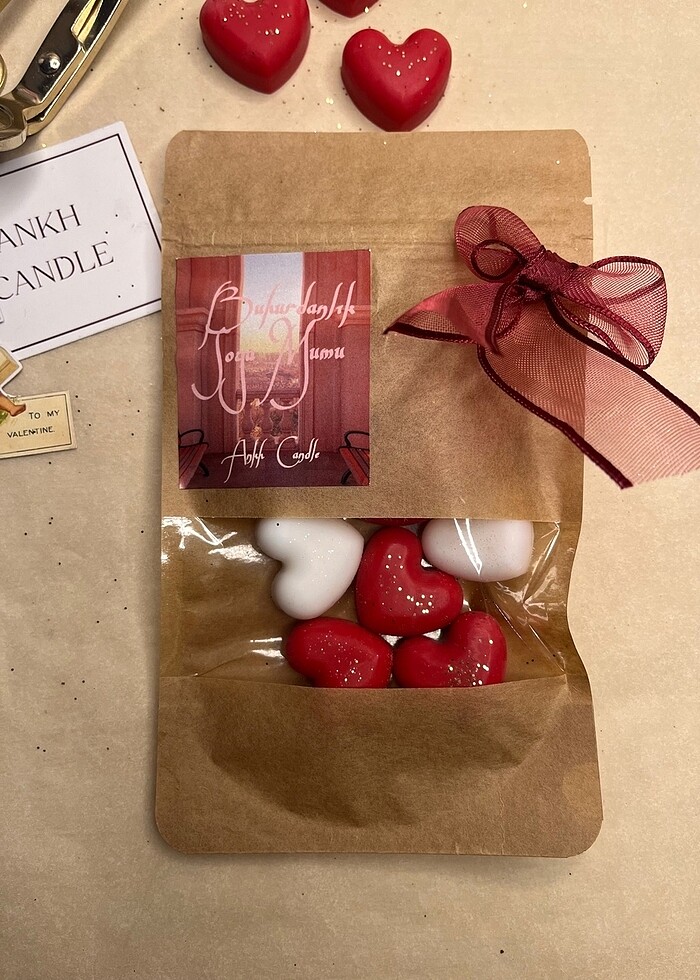 Kalp Buhurdanlık Soya Mumu - Görsel 2