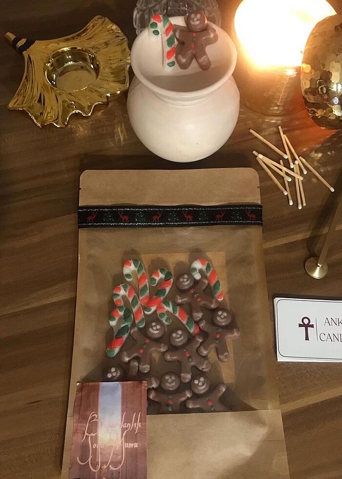 Yılbaşı Buhurdanlık Soya Mumu - Görsel 2