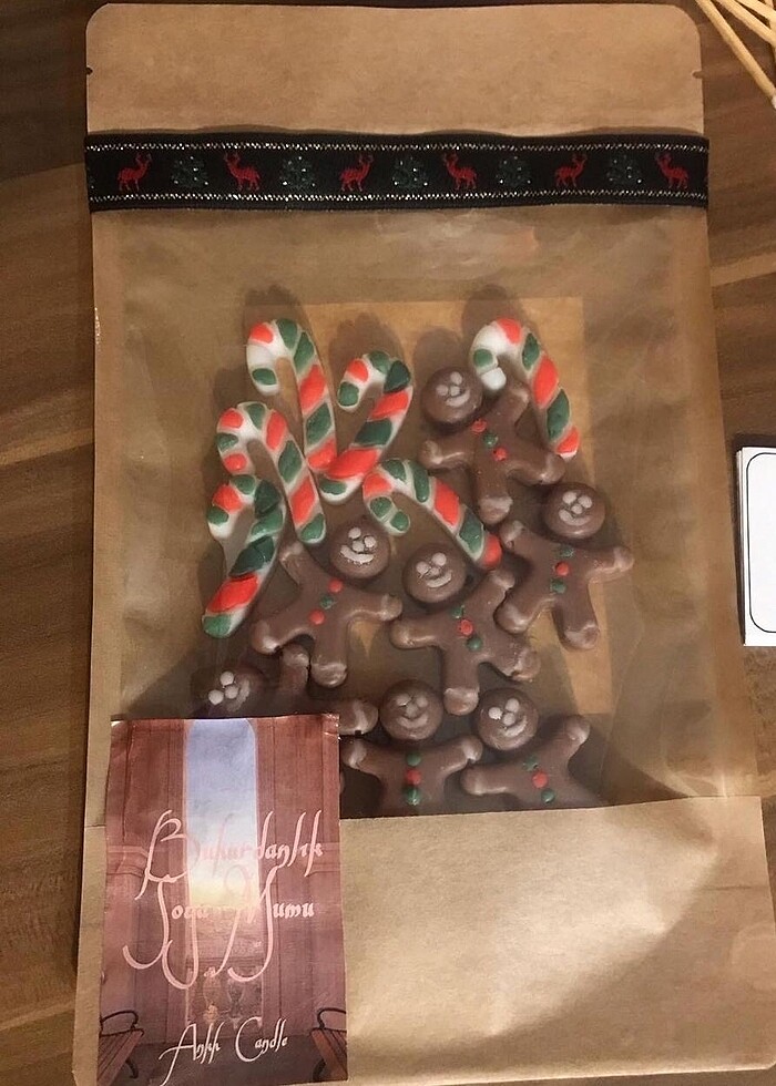 Yılbaşı Buhurdanlık Soya Mumu - Görsel 3