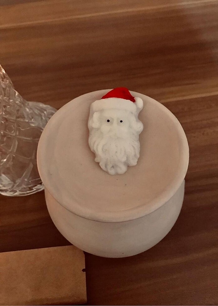 Noel Baba Buhurdanlık Soya Mumu - Görsel 3