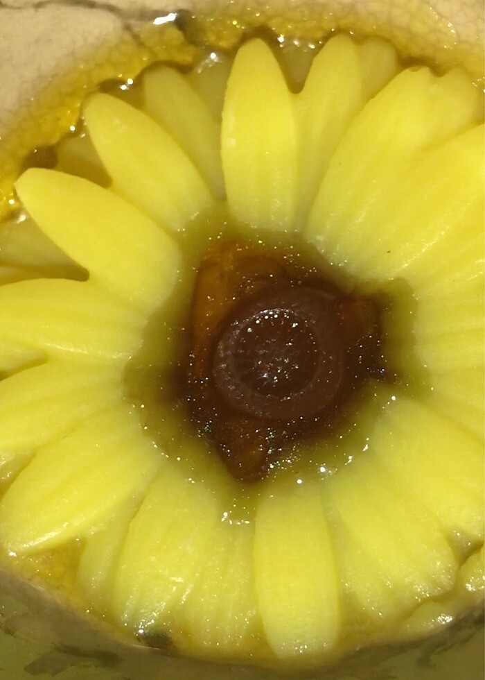 Ayçiçeği Buhurdanlık Soya Mumu - Görsel 2