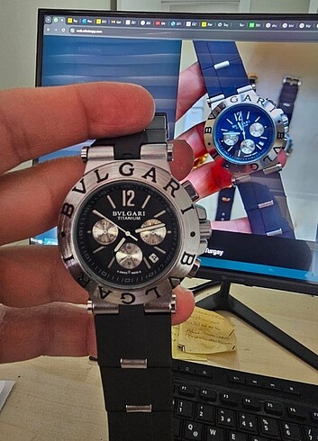 BLVGARİ TITANIUM SIFIR SAAT