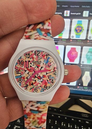 Swatch Swatch Renkli Kadın Kol Saati