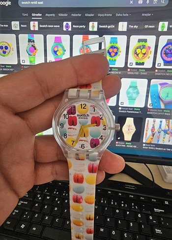 Swatch Swatch Kadın Renkli Kol Saati
