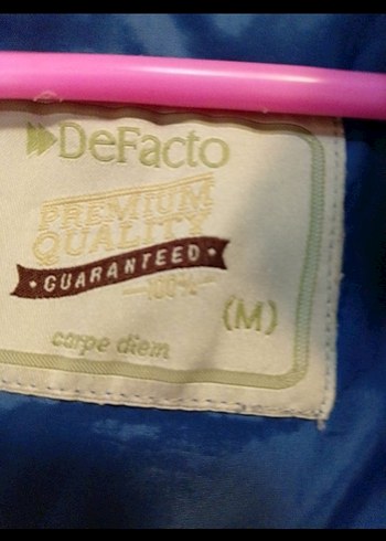 ErkekMavi Fermuarlı yagmurluk M beden - Görsel 4