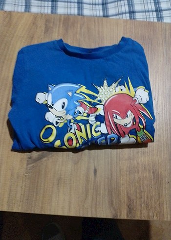 Erkek Çocuk Mavi Baskılı Sweatshirt - Görsel 8