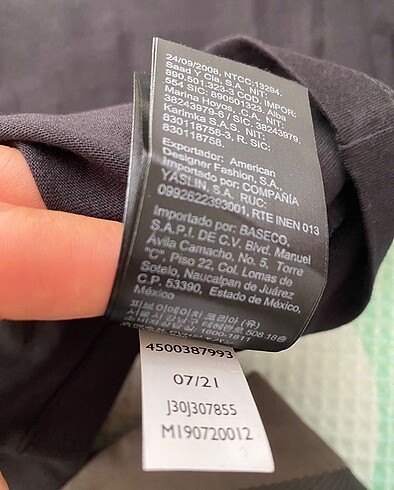 l Beden Calvin Klein tişört L beden