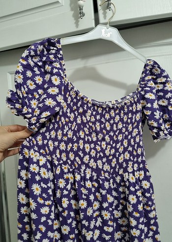 Bohem Çiçek Desenli Uzun Elbise - Görsel 5