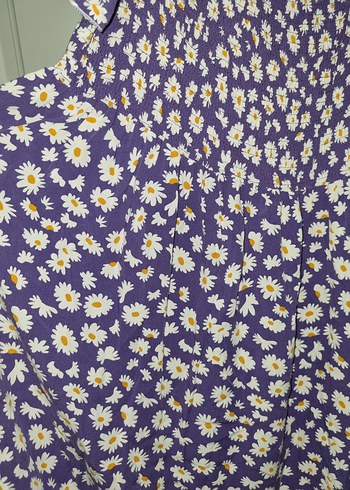 Bohem Çiçek Desenli Uzun Elbise - Görsel 2