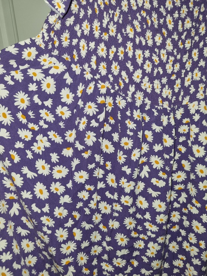 Bohem Çiçek Desenli Uzun Elbise - Görsel 2