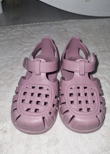 Mor Pastel Kız Çocuk Terlikleri Tokalı - Görsel 7