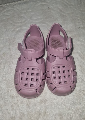 Mor Pastel Kız Çocuk Terlikleri Tokalı - Görsel 6