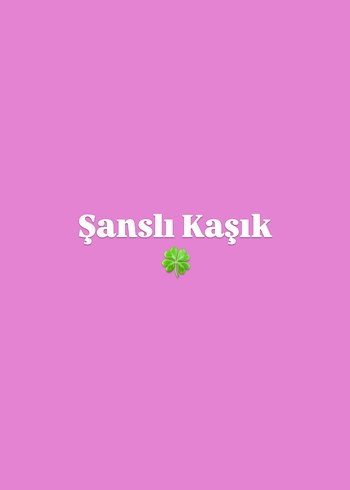 1 kaşık