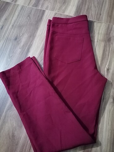 Accort 38 beden bordo pantolon