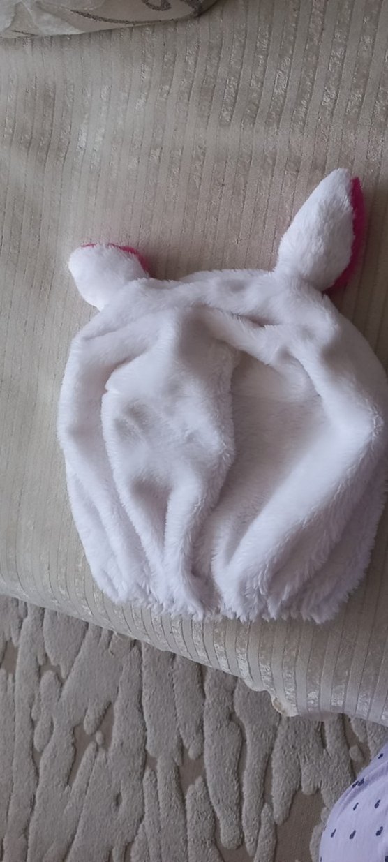 Beyaz Kürklü Nakışlı Kedi Kıyafeti - Görsel 2