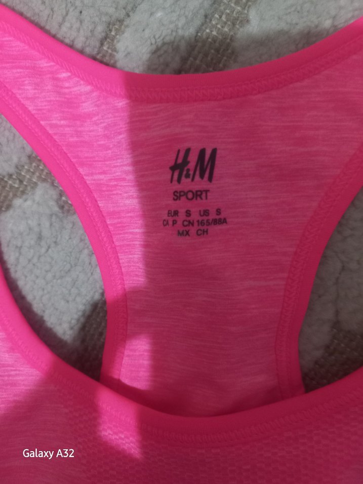 Pembe Spor Sütyeni Mini Kesim - Görsel 2