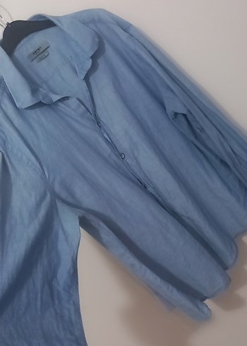 Koton Slim Fit mavi Erkek Badge - Görsel 3