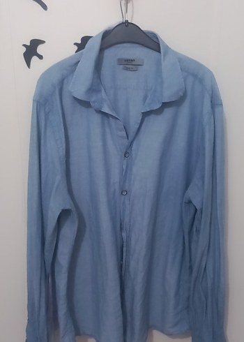 Koton Slim Fit mavi Erkek Badge - Görsel 2