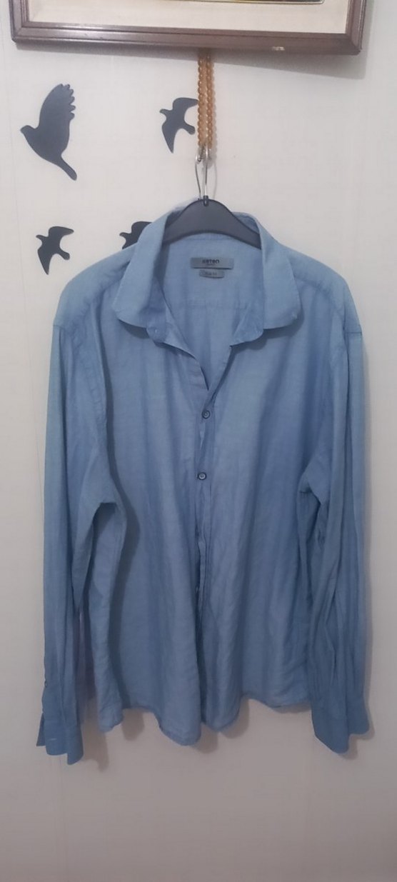 Koton Slim Fit mavi Erkek Badge - Görsel 2