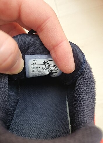 33 Beden siyah Renk Nike Siyah - Kırmızı Erkek Çocuk Yürüyüş