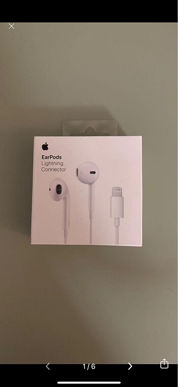 Apple earpods faturalı garantili