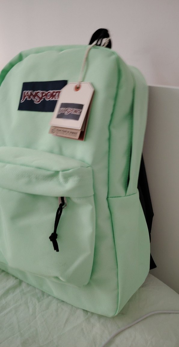 neon Yeşil Kadın Sırt Çantası - JanSport - Görsel 3