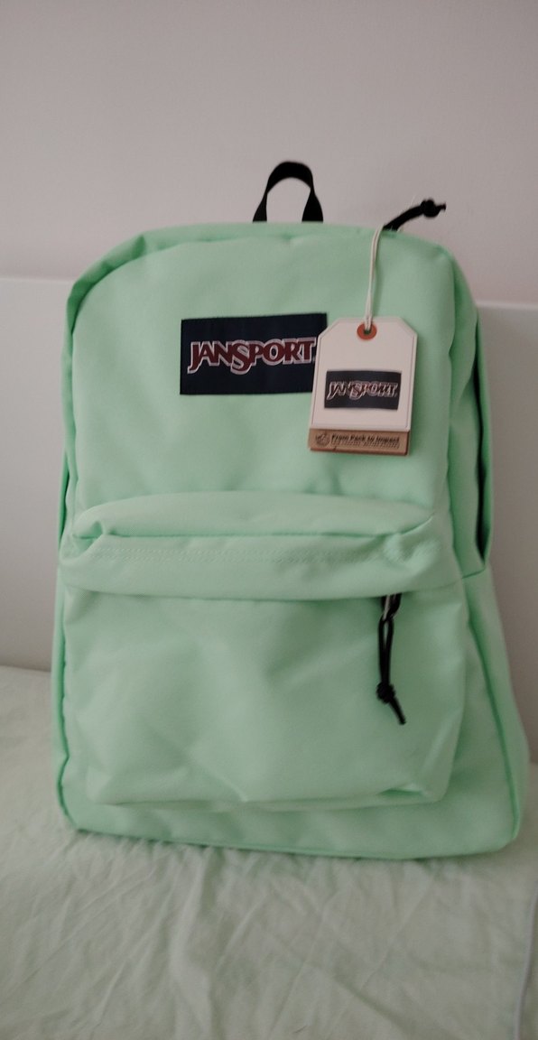 neon Yeşil Kadın Sırt Çantası - JanSport - Görsel 2