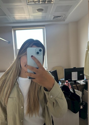 Çağla Yeşili Gömlek - Görsel 3