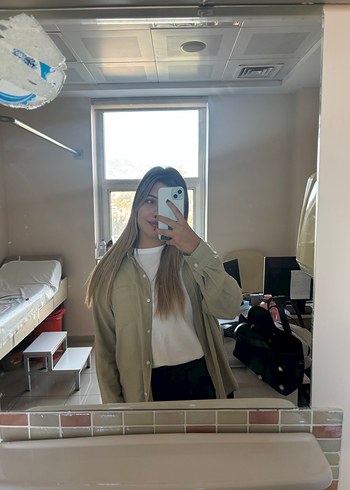 Çağla Yeşili Gömlek - Görsel 4