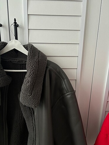 m Beden Oversize Colins Kürklü Ceket