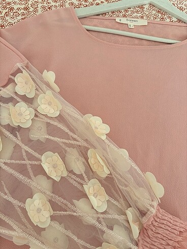 Zara Pembe Bluz