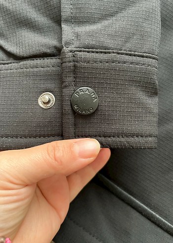 Prada Siyah Erkek Uzun Kollu Ceket - Görsel 3