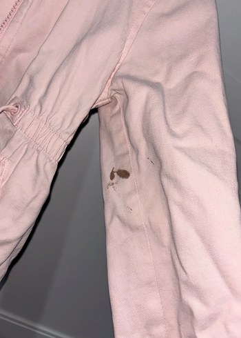 Kız Çocuk Pembe Fermuarlı Mont - Görsel 4