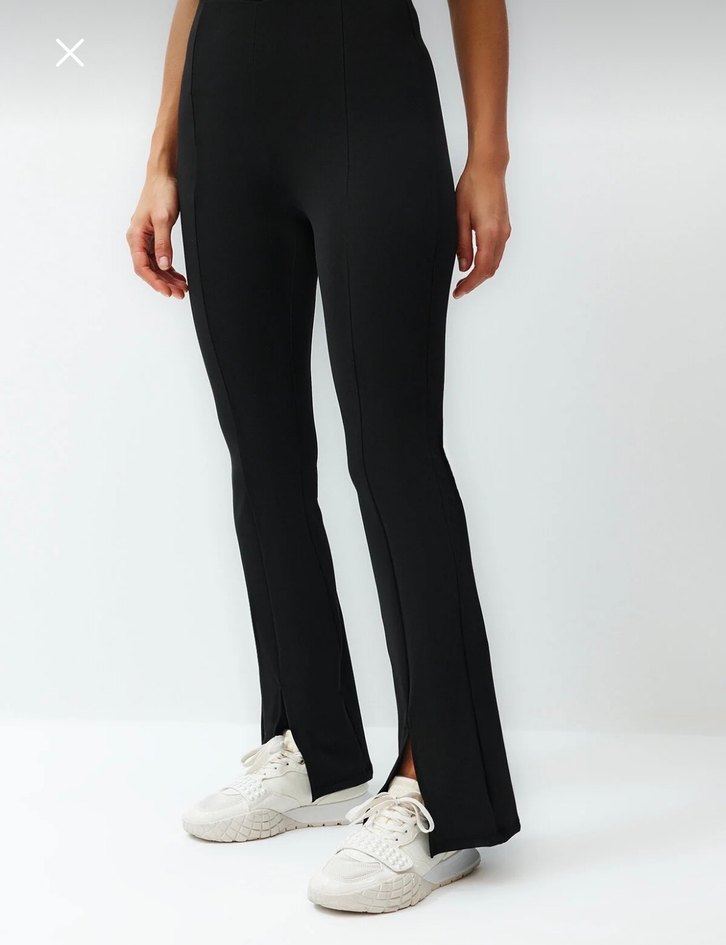 Siyah İnce Askılı Spor Tulum - Görsel 3