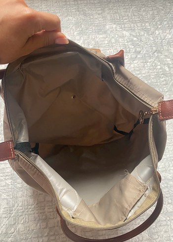 Bej Parisian Deri Kadın Çanta - Görsel 4
