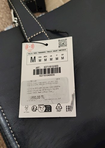 Siyah Deri Kadın Omuz Çantası - Görsel 3