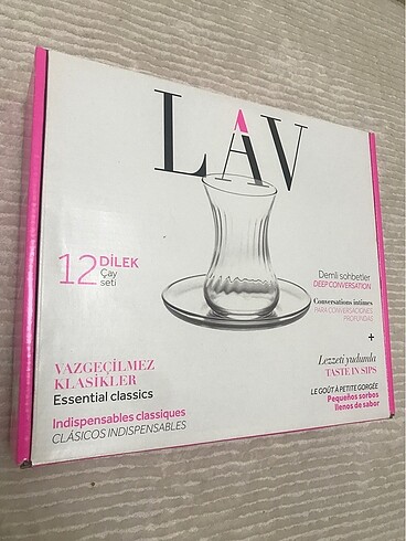 Lav Çay bardağı takımı