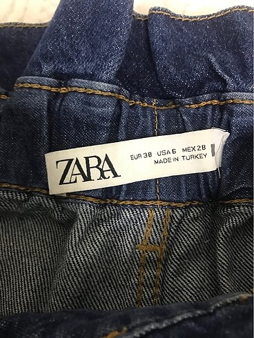 Zara Zara kot şort