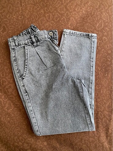 38 Beden gri Renk Trendyolmilla jean