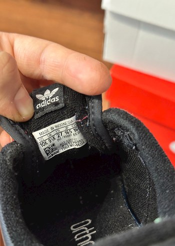 Adidas Erkek Çocuk Siyah Spor Ayakkabı