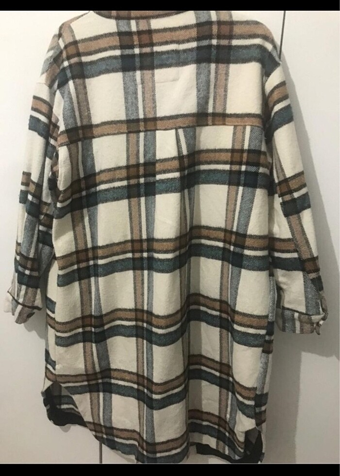 Ekoseli gömlek - Görsel 3