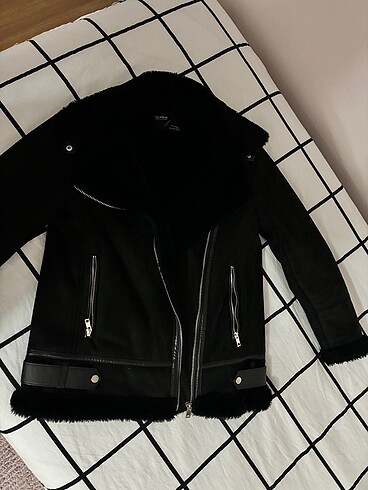 Pull and Bear Pull&Bear suni içi yünlü mont
