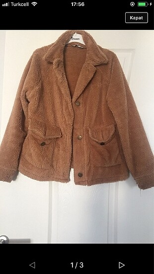 Peluş ceket