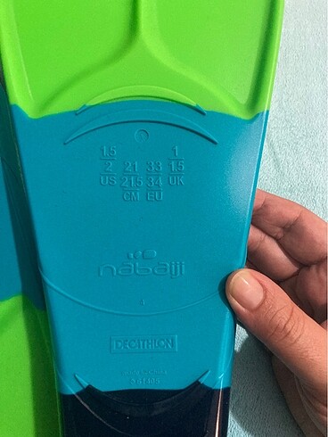  Beden Renk Decathlon deniz paleti 33- 34 numara