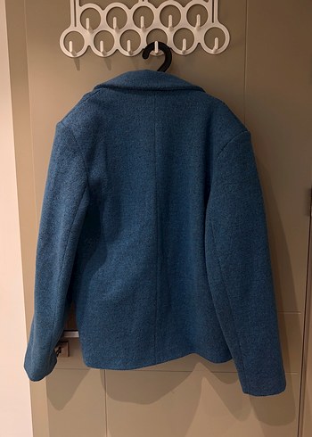 34 Beden Beyyoglu 34 beden mavi oversize blazer