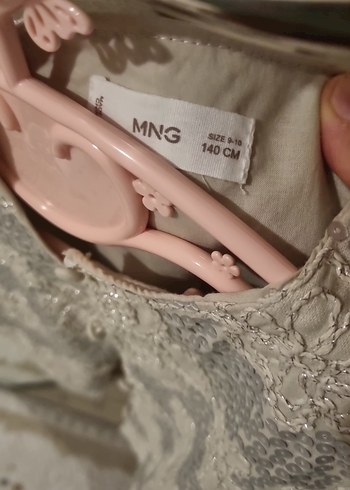 Dantel İşlemeli Kız Bolero - Görsel 3