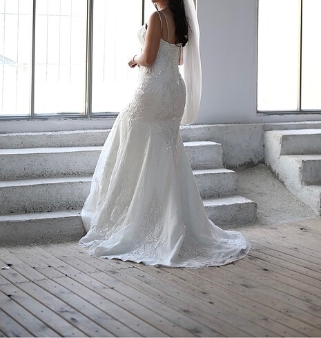 Balık model gelinlik - Görsel 6